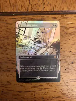Smothering Tithe (Anime Borderless) Wilds of Eldraine - ARTIST  ALT - Read - Image 2