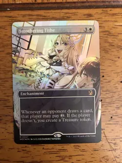 Smothering Tithe (Anime Borderless) Wilds of Eldraine - ARTIST  ALT - Read - Image 3