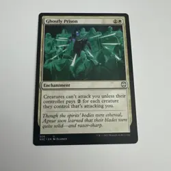 MTG Ghostly Prison - Commander: Kaldheim (KHC) #26 - Magic the Gathering - Image 1