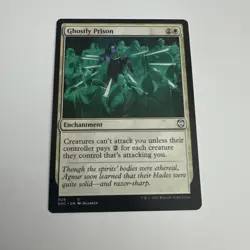 MTG Ghostly Prison - Commander: Kaldheim (KHC) #26 - Magic the Gathering - Image 3