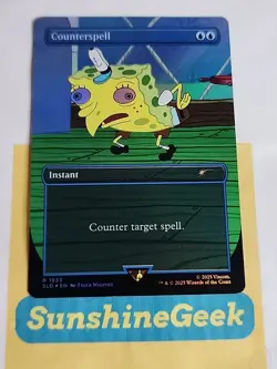 Counterspell (1933) (Rainbow Foil) Secret Lair Drop Foil Spongebob - Image 1