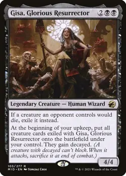 [MTG] Gisa, Glorious Resurrector (103) (MID) NM - Image 1