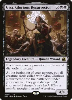 [MTG] Gisa, Glorious Resurrector (103) (MID) NM - Image 2