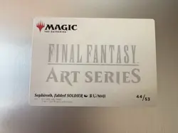 Sepiroth, Fabled Soldier - Maji - Magic: Final Fantasy MTG - Art Series 44/53 - Image 2