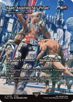 Vaan, Aspiring Sky Pirate - Captain Lannery Storm (Showcase) Final Fantasy: Through the Ages Regular - Image 1