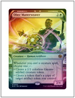 1x Oltec Matterweaver, Showcase Art Foil, Outlaws of Thunder Junction, MTG NM - Image 2