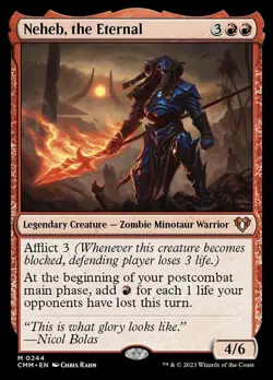 Near Mint, English - 1 x MTG Neheb, the Eternal Commander Masters - Image 2