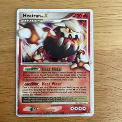 Heatran LV.X DP31 HOLO DP Black Star Promos✨NEAR MINT✨Pokemon Card TCG - Image 1