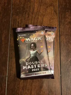 2 (Two) x Magic: The Gathering Double Masters 2022 Draft Booster Packs - Image 1