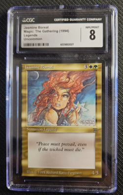 Legends - Jasmine Boreal - MTG - Magic the Gathering - NM/MINT - CGC 8 - Image 3