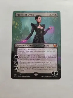 MTG - Professor Onyx (Borderless) STX Regular Mythic #276 - Image 1