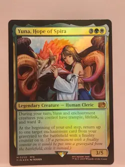 Yuna, Hope of Spira (Foil) MTG Final Fantasy 250 - Image 1