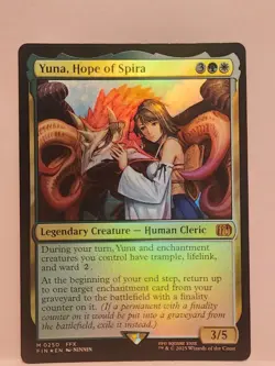 Yuna, Hope of Spira (Foil) MTG Final Fantasy 250 - Image 3