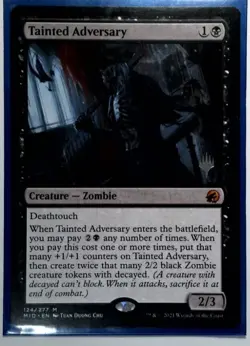 Mtg - Tainted Adversary *Promo* - Image 1