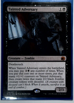 Mtg - Tainted Adversary *Promo* - Image 3