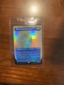 1 x Toothy, Imaginary Friend - Foil - Borderless - Secret Lair - Light Play - MT - Image 2
