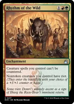 Rhythm of the Wild - Near Mint MTG Ravnica Remastered - Image 2