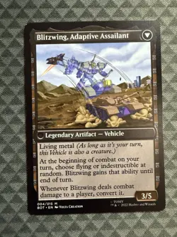 MTG Blitzwing, Cruel Tormentor #004/015 M Universes Beyond: Transformers (BOT) - Image 3