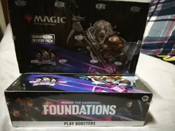mtg foundation play booster box New sealed - Image 1