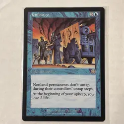Embargo - MTG - Mercadian Masques (MMQ) - Image 3