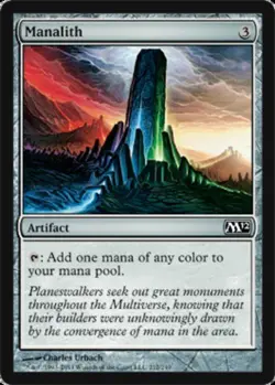 4x Lightly Played, English, Manalith - Magic 2012 - MTG - Image 1