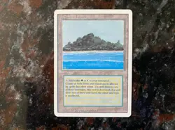 MTG Tropical Island Revised Edition Dual Land LP - Image 3