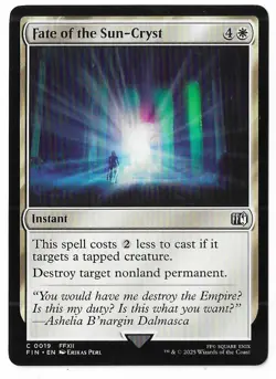 MTG Fate of the Sun-Cryst Final Fantasy (FIN) Common Magic Card #0019 Unplayed - Image 1