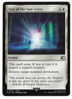 MTG Fate of the Sun-Cryst Final Fantasy (FIN) Common Magic Card #0019 Unplayed - Image 3