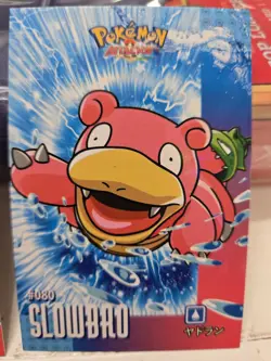 Slowpoke Slowbro Pokemon Database Attacks Set Cracked Ice Holo Lot - Image 5