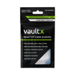 Exact Fit Trading Card Sleeves, Soft, High Clarity, Perfect Fit Inner Sleeves, C - Image 1