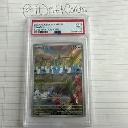 2023 Pokemon SV Paradox Rift Swablu #213/182 PSA 9 - Image 1