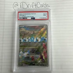2023 Pokemon SV Paradox Rift Swablu #213/182 PSA 9 - Image 3