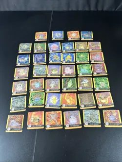 Vintage Pokémon Action Flipz Premier Edition 40 Total Cards Ungraded - Image 1