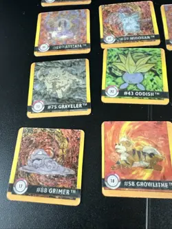Vintage Pokémon Action Flipz Premier Edition 40 Total Cards Ungraded - Image 12