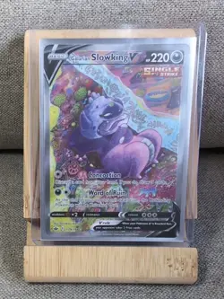 Galarian Slowking V 179/198 Chilling Reign Alt VLP Pokemon TCG 2021 Ultra Rare - Image 1