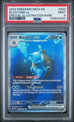 SEQUENTIAL PSA 9 VENUSAUR EX 198 BLASTOISE EX 200 SIR 151 SCARLET VIOLET POKEMON - Image 3