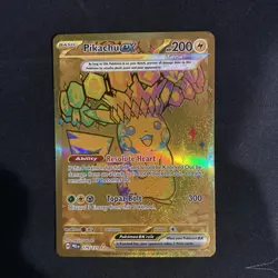 Pokémon Pikachu ex 179/131 Sv: Prismatic Evolutions Gold Hyper Rare. - Image 6