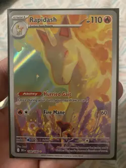 Pokémon TCG Rapidash 189/182 Sv10: Destined Rivals Holo MINT/Near Mint - Image 1