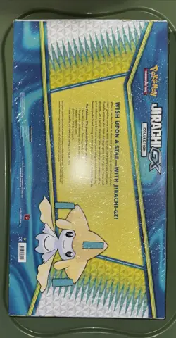 JIRACHI GX Collection Box - includes 10 Packs & 3 Promo Pokemon - Factory Sealed - Image 2