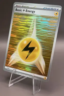 Pokemon TCG Black Bolt & White Flare 020 - Lightning Energy - Horizontal Holo NM - Image 3