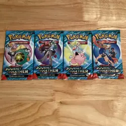 Pokémon TCG Scarlet And Violet Journey Together 4 Pack Sealed - Image 1