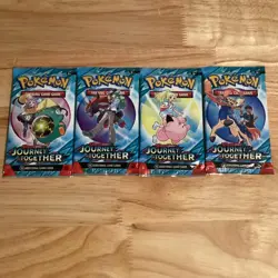 Pokémon TCG Scarlet And Violet Journey Together 4 Pack Sealed - Image 3