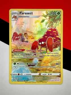 Parasect TG01/TG30 Lost Origin Trainer Gallery Ultra Rare Pokémon PACK FRESH - Image 1