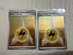 Lightning Energy HOLO FOIL 020 Black Bolt White Flare ENGLISH Pokemon X2 - Image 3