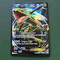 Pokemon XY Roaring Skies Rayquaza EX (104 Full Art) #104/108 Ultra Rare LP+/NM- - Image 1