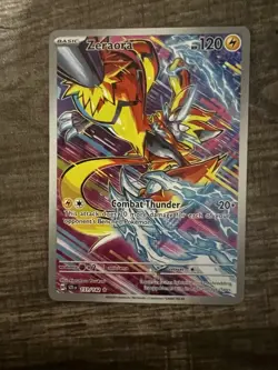 🔥Zeraora 151/142 Pokemon Stellar Crown Illustration Rare Holo NM🔥 - Image 1