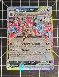 Pokemon TCG - Hydreigon ex - 119/191 Surging Sparks - Double Rare Holo Tera - Image 1