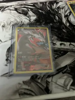 Reshiram XY74 Full Art Holo Promo Black Star PokÃ©mon TCG Card - Image 2