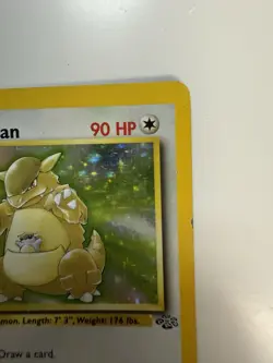 2000 Pokemon Kangaskhan 05/64 Jungle Holo Trading Card Game Vintage TCG - Image 3