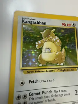2000 Pokemon Kangaskhan 05/64 Jungle Holo Trading Card Game Vintage TCG - Image 6